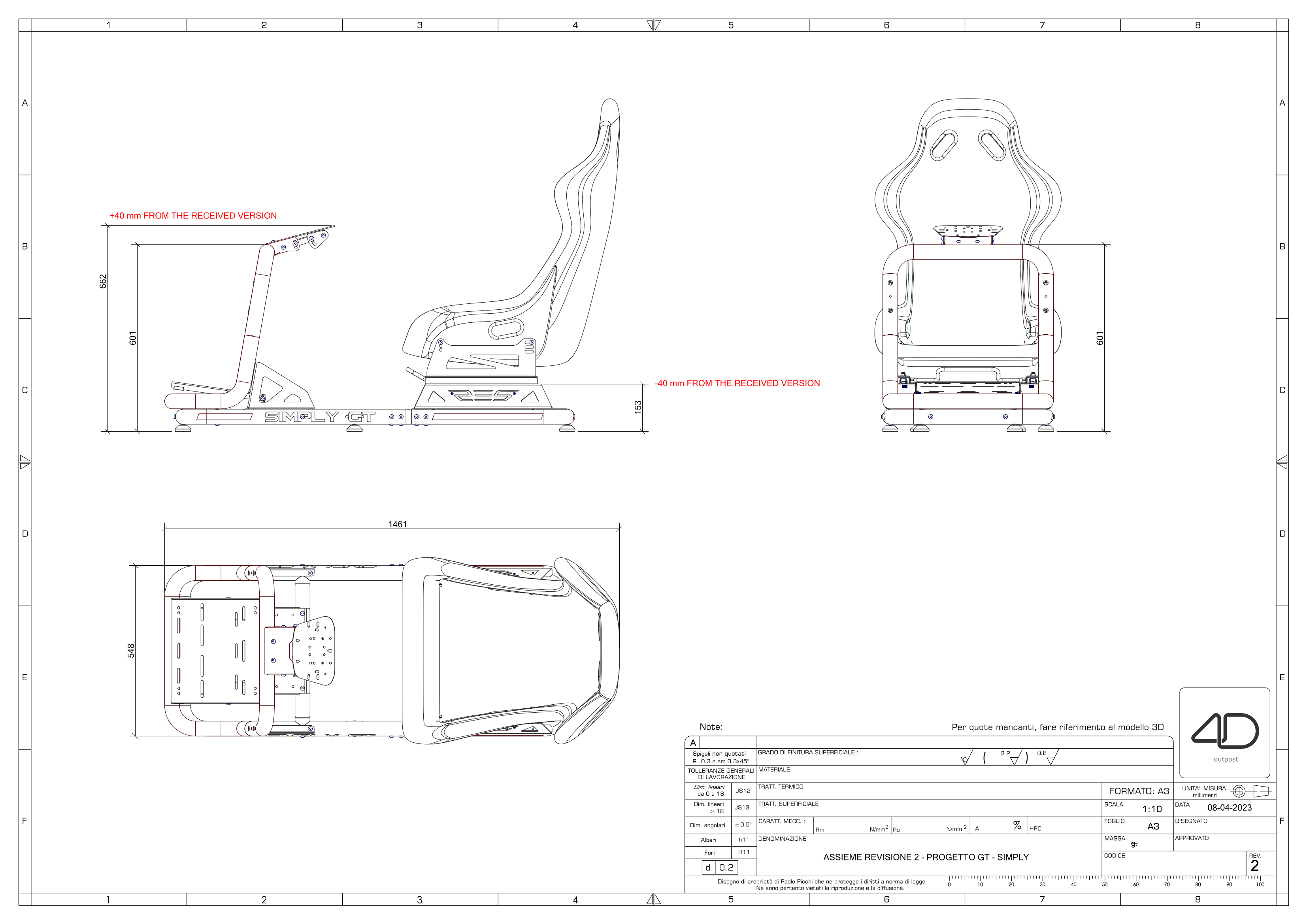 Semplicemente la cabina di pilotaggio GT