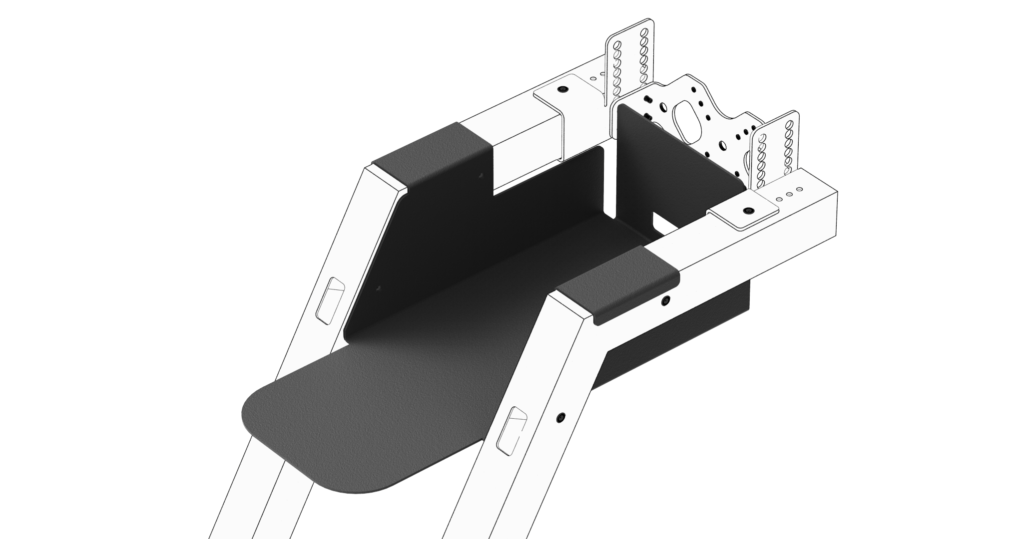 <tc>X1-GT PC SUPPORT FOR INDIPENDENT MONITOR STAND</tc>