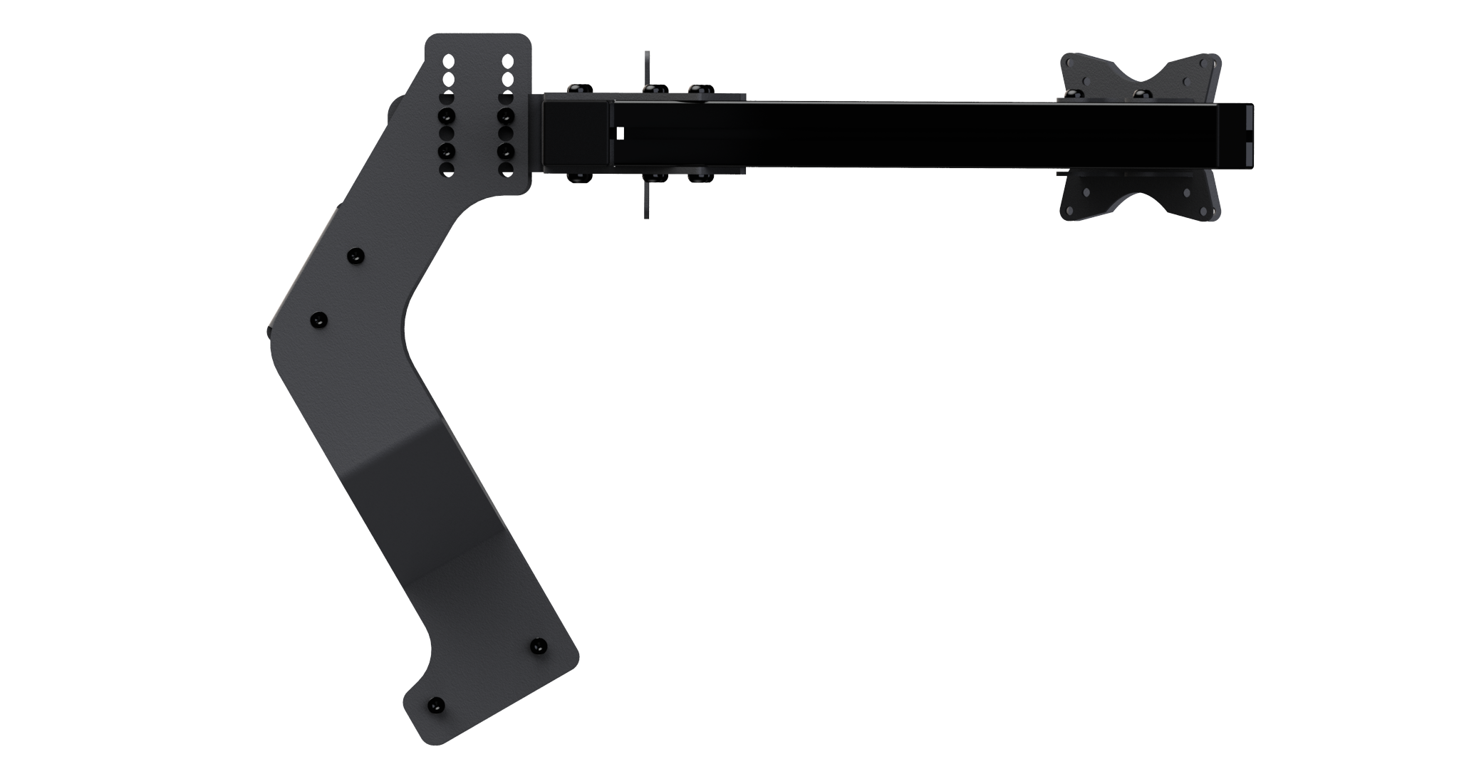 GT MONITOR STAND INTEGRATED TRIPLE