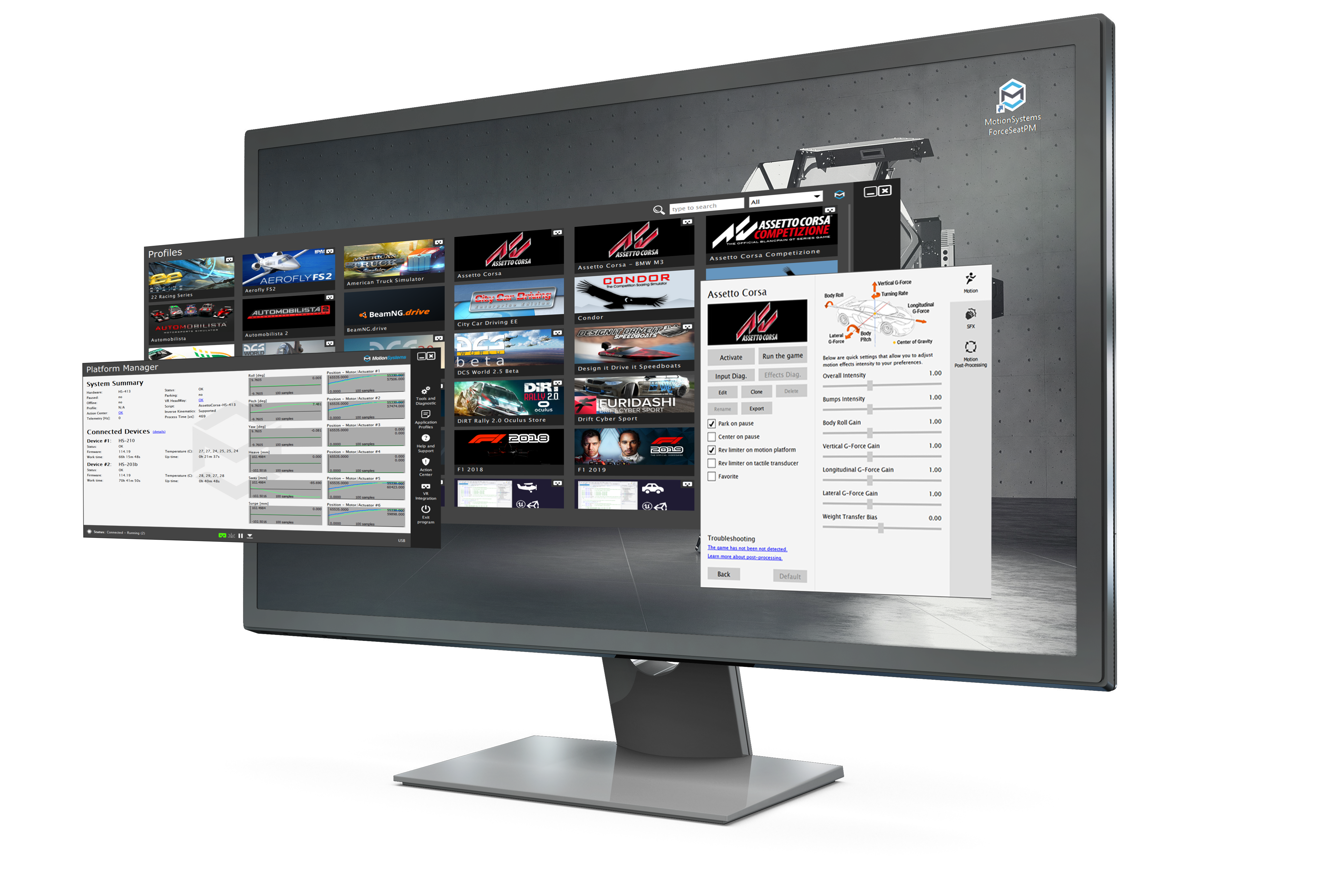 QS-220-PL 2DOF By QubicSystem