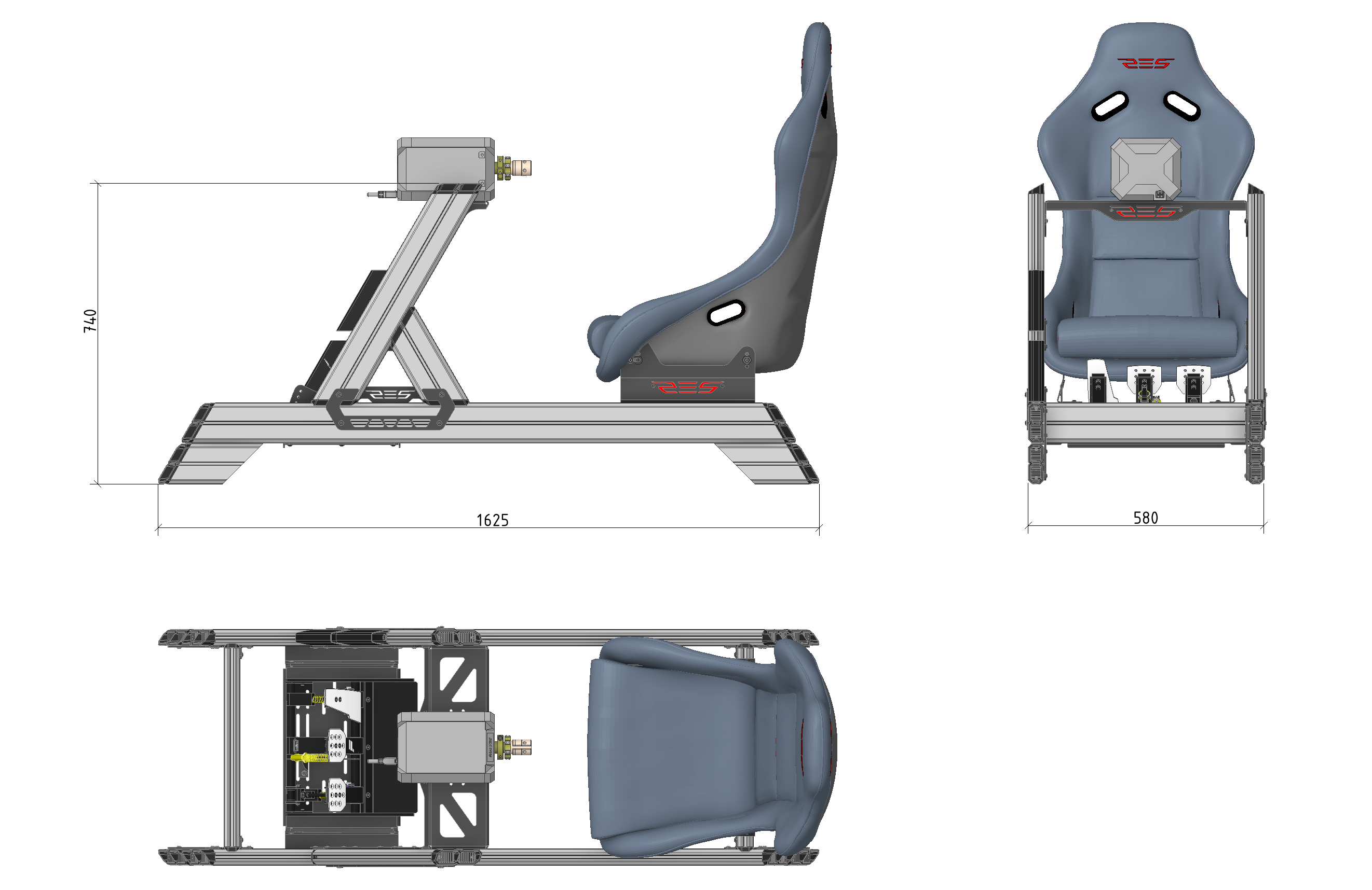 SMART COCKPIT + RES TECH GT SEAT